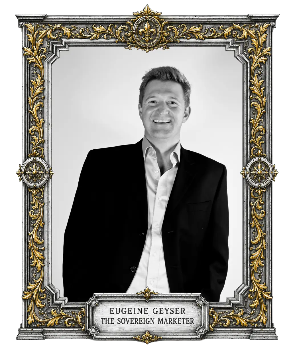 Portrait Frame - Eugeine Geyser - The Sovereign Marketer