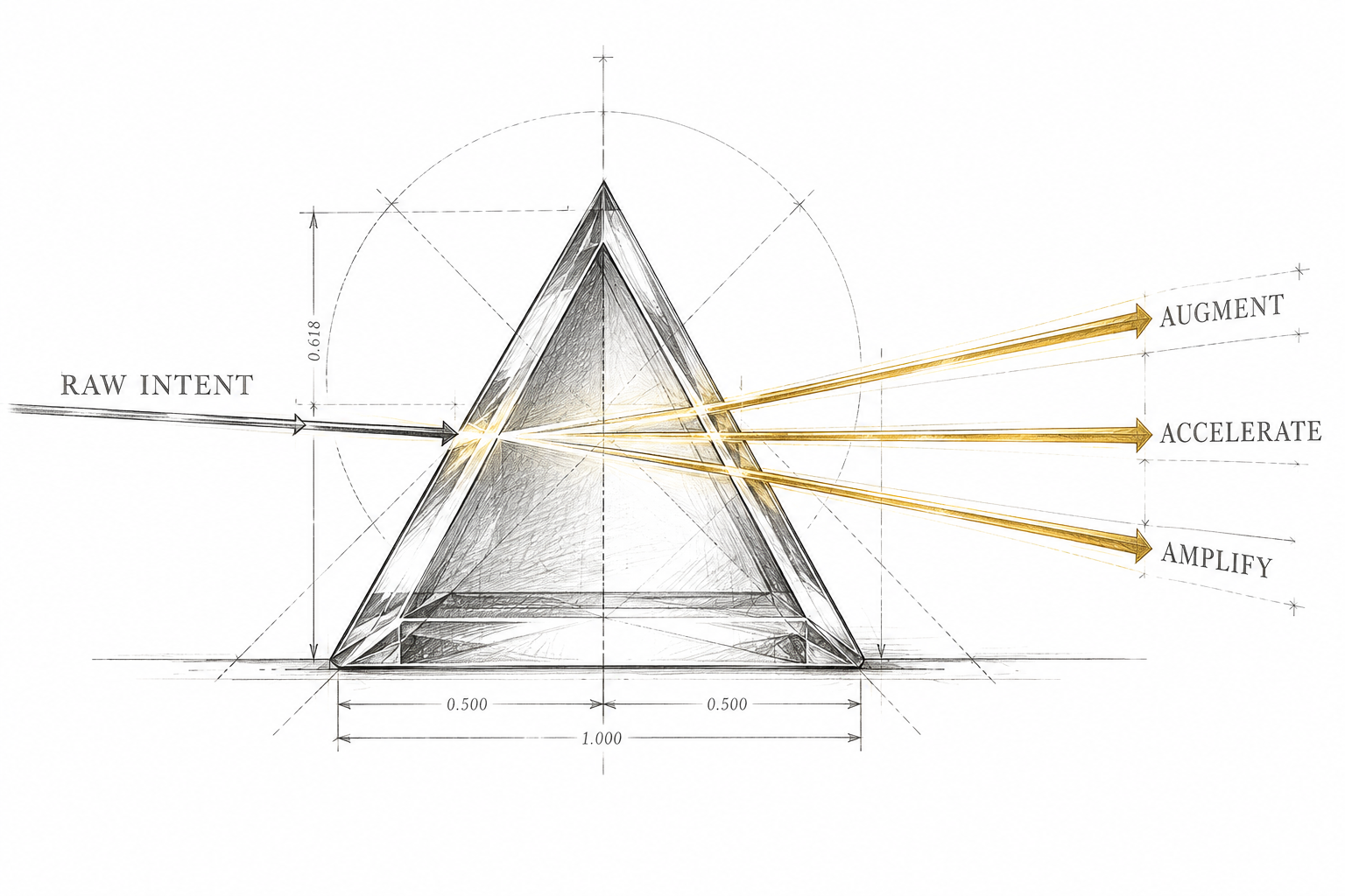 The 3A Triad: Augment, Accelerate, Amplify